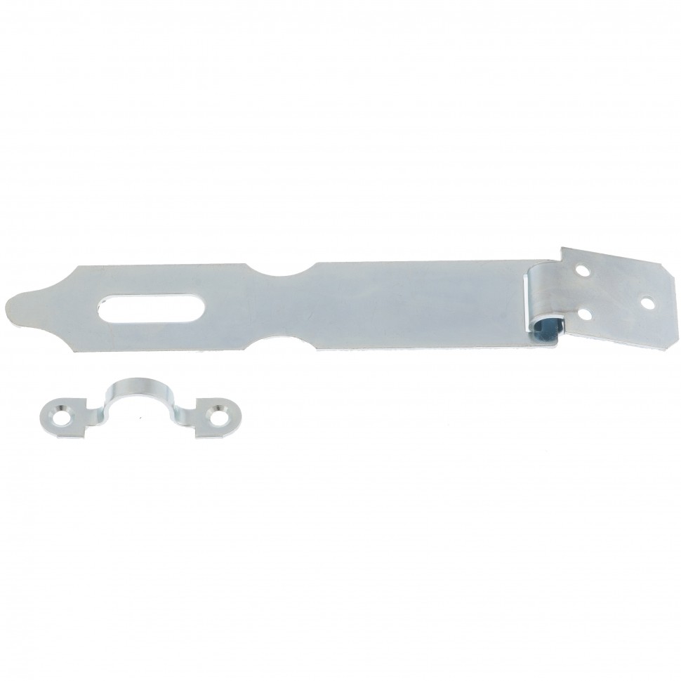 Накладка амбарная НДА (L-180мм), цинк, 5 шт, (Металлист) (91537)