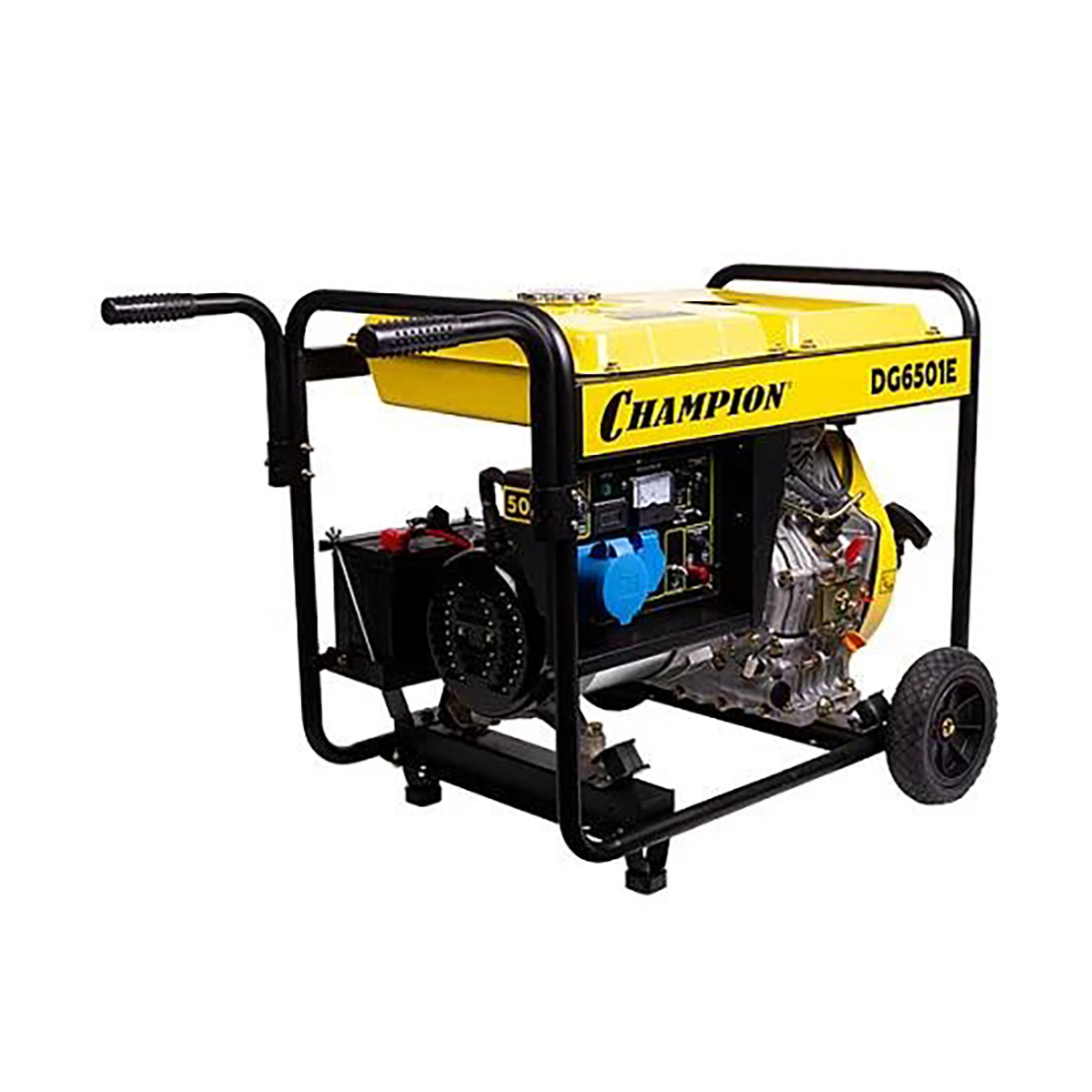 Генератор дизельный dg6501e-3 "champion"
