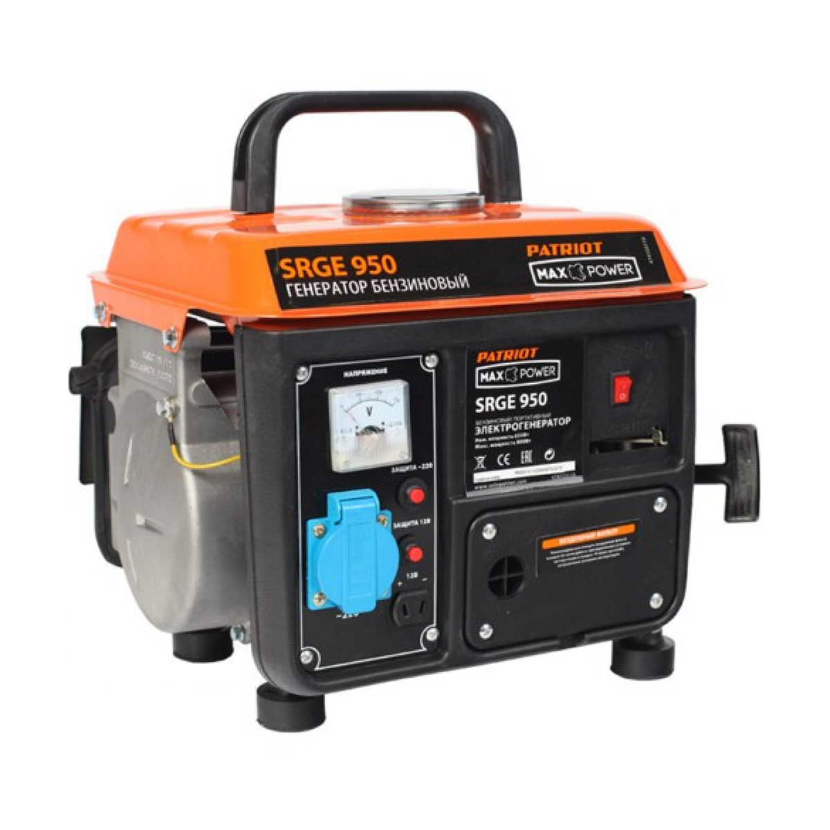 Генератор бензиновый srge-950 "max power" (1) "patriot" 474103119