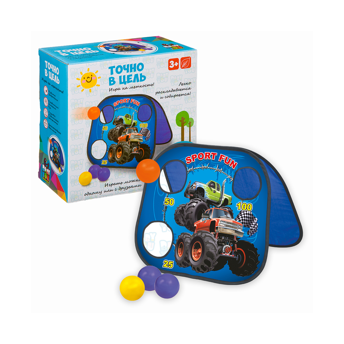 Игра "ваbу you" точно в цель "bondibon" вв3504