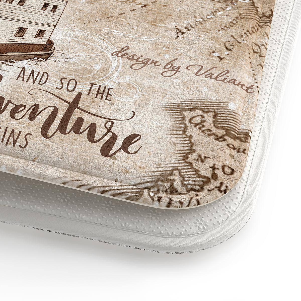 Коврик для ванной "travelling" 50*80 см (1/20) "valiant" tc-p-58