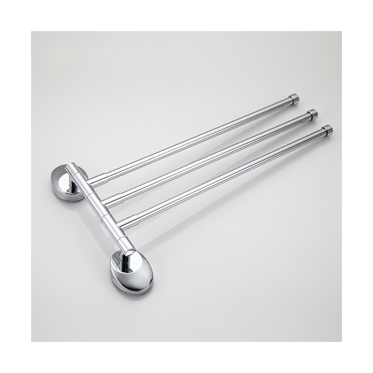 Полотенцедержатель поворотный тройной f1613, хром (1/20/40) "frap"