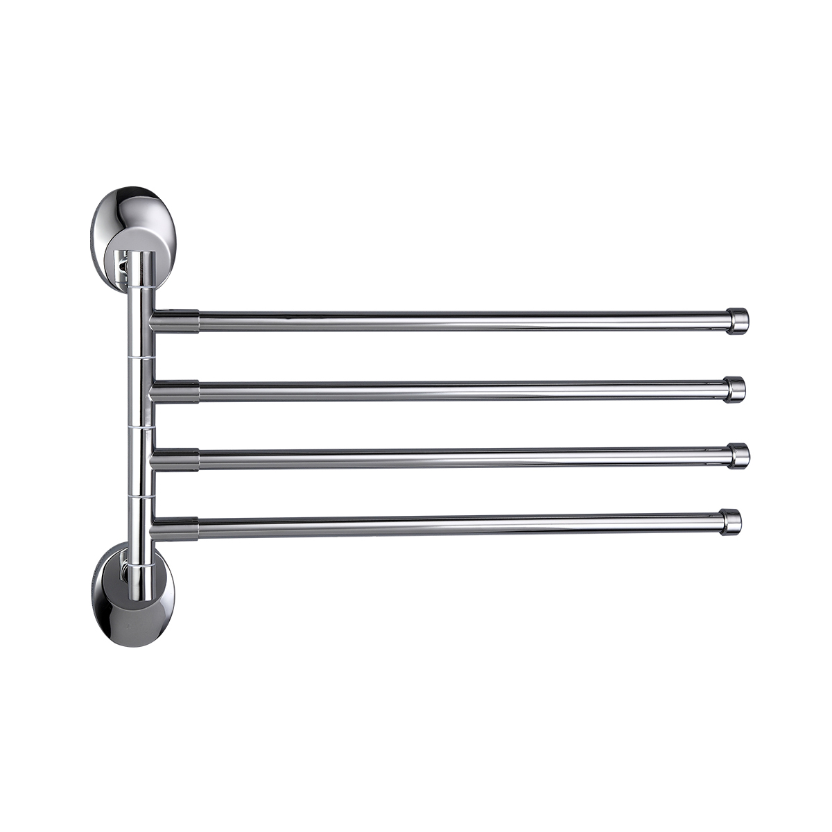 Полотенцедержатель поворотный четверной f1614, хром (1/20/40) "frap"