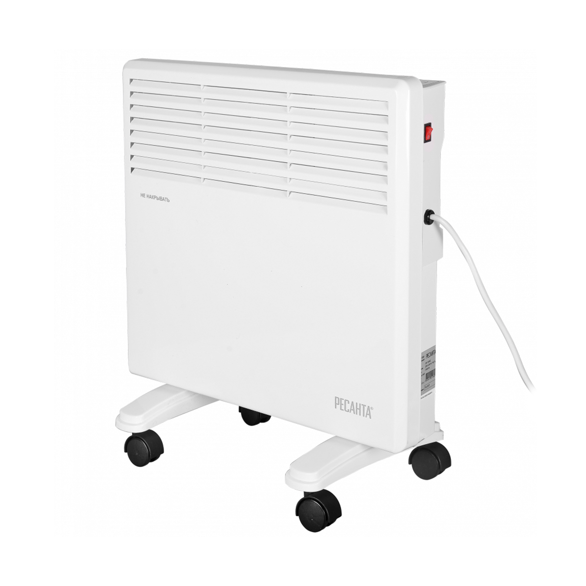 Конвектор электрич. ок-1000е 1 квт "ресанта"