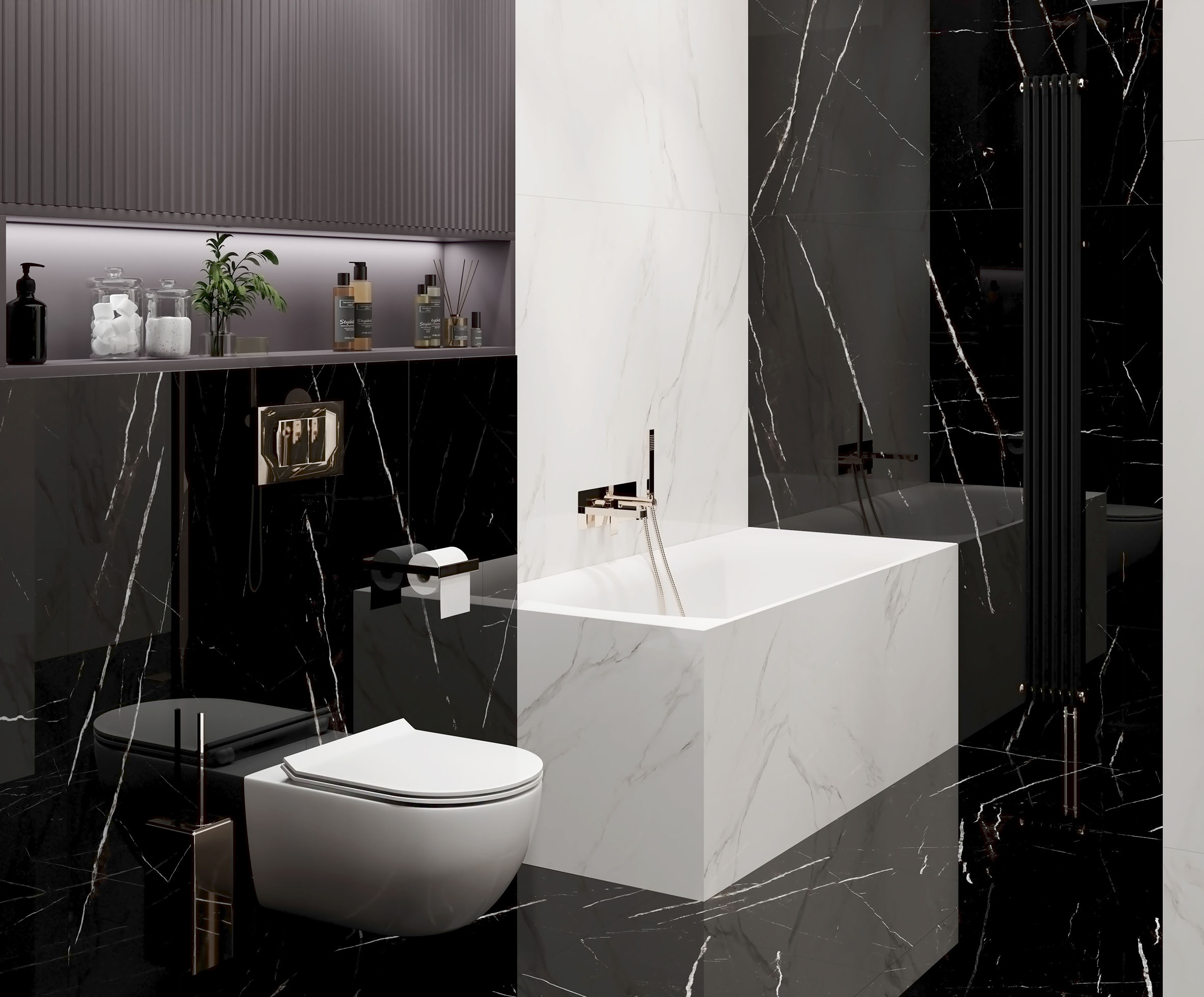 Black marquna керамогранит полированный 60x60