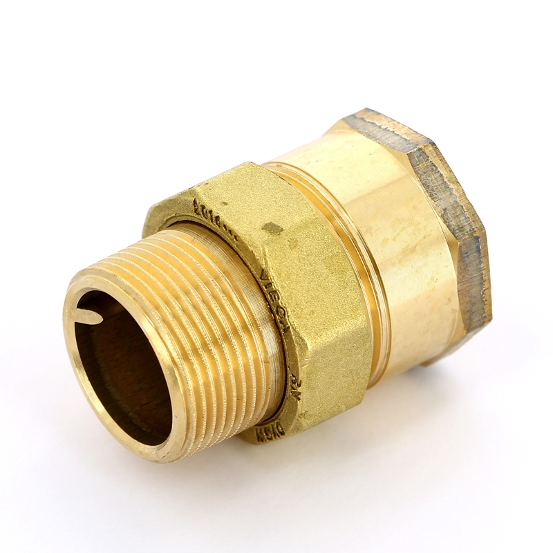 Американка резьбовая ВН 1"1/2 с коническим уплотнением бронза VIEGA (447045)