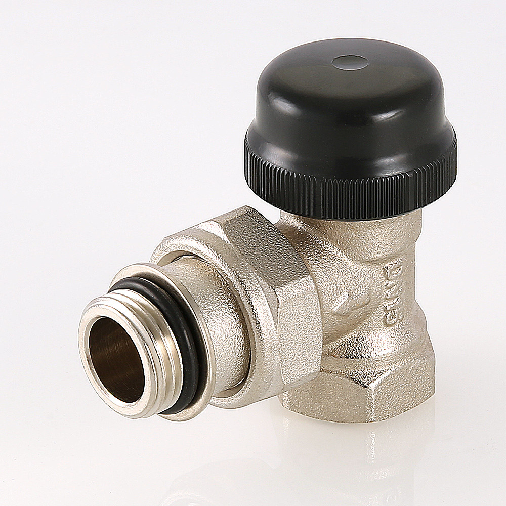 Клапан ВН термостатический угловой VALTEC 3/4" с преднастройкой