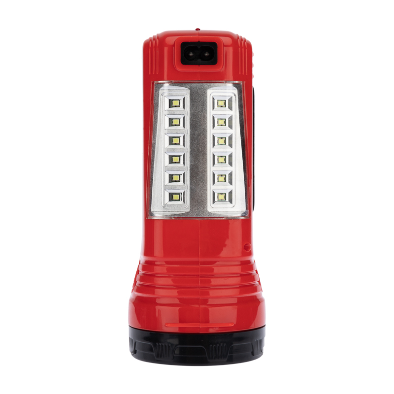 Прожектор-фонарь аккум., голов. и боков. свет, солн. батарея + заряд. от сети (1/60) "rexant" 75-706