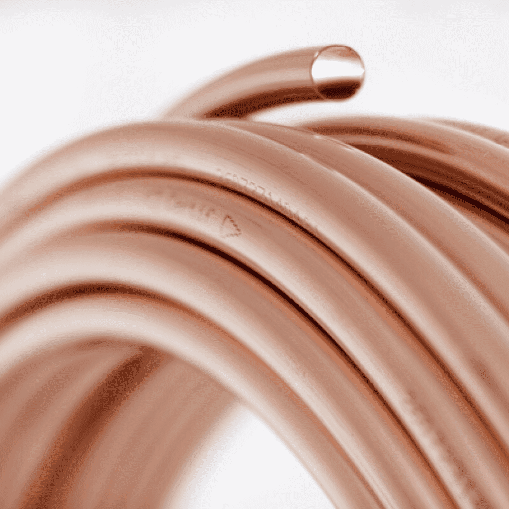 Труба медная CUPRUMFOMA SANCO 12х1,0 мм отожженная - 1 м. (бухта)