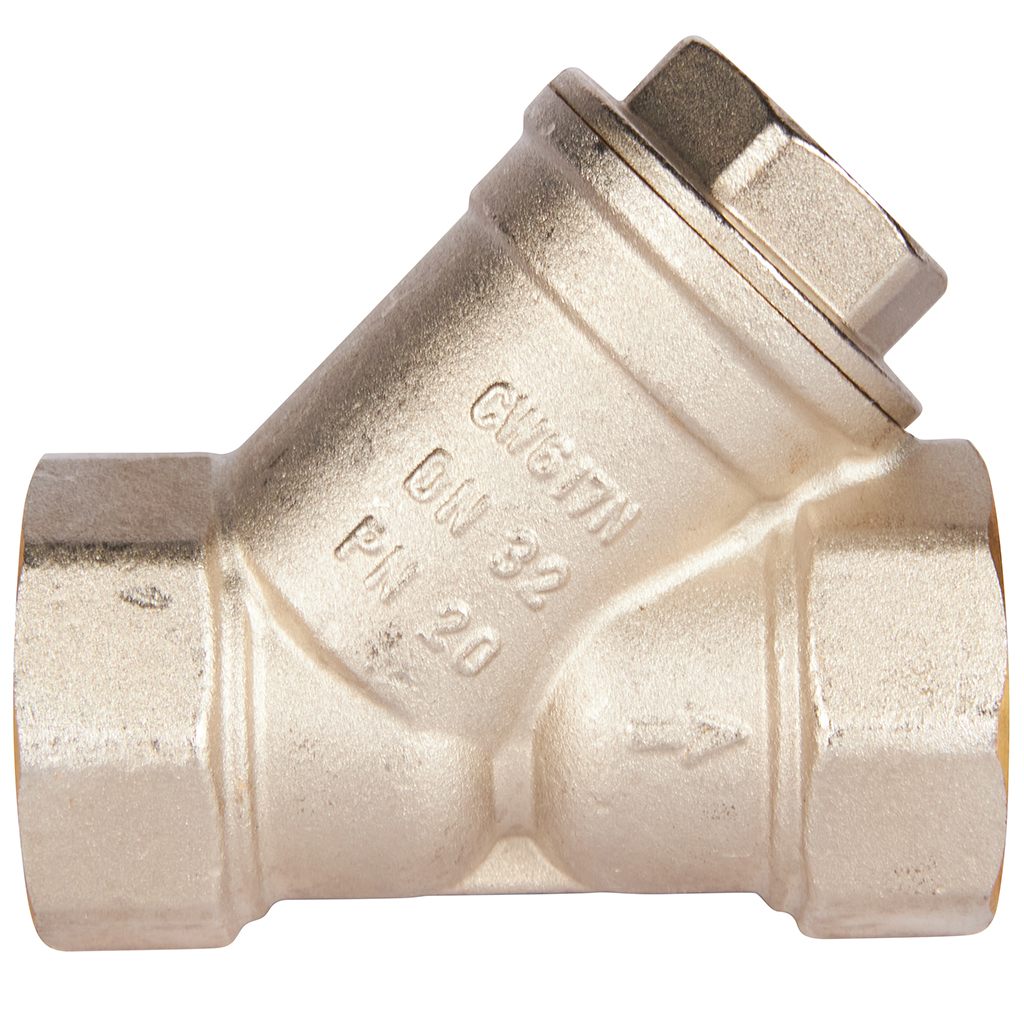 ROMMER 1" 1/4 Фильтр грубой очистки косой 500 мкр.