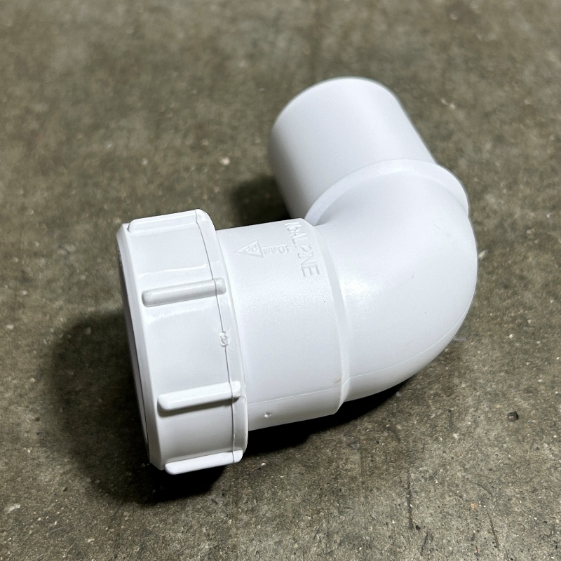 Отводм McALPINE на 90' 40х40 мм, компрес.