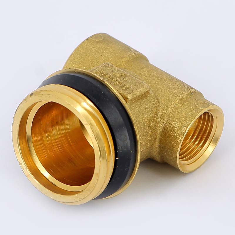 Концевик (тройник) для коллектора TIEMME 1/2"х1"х3/8"