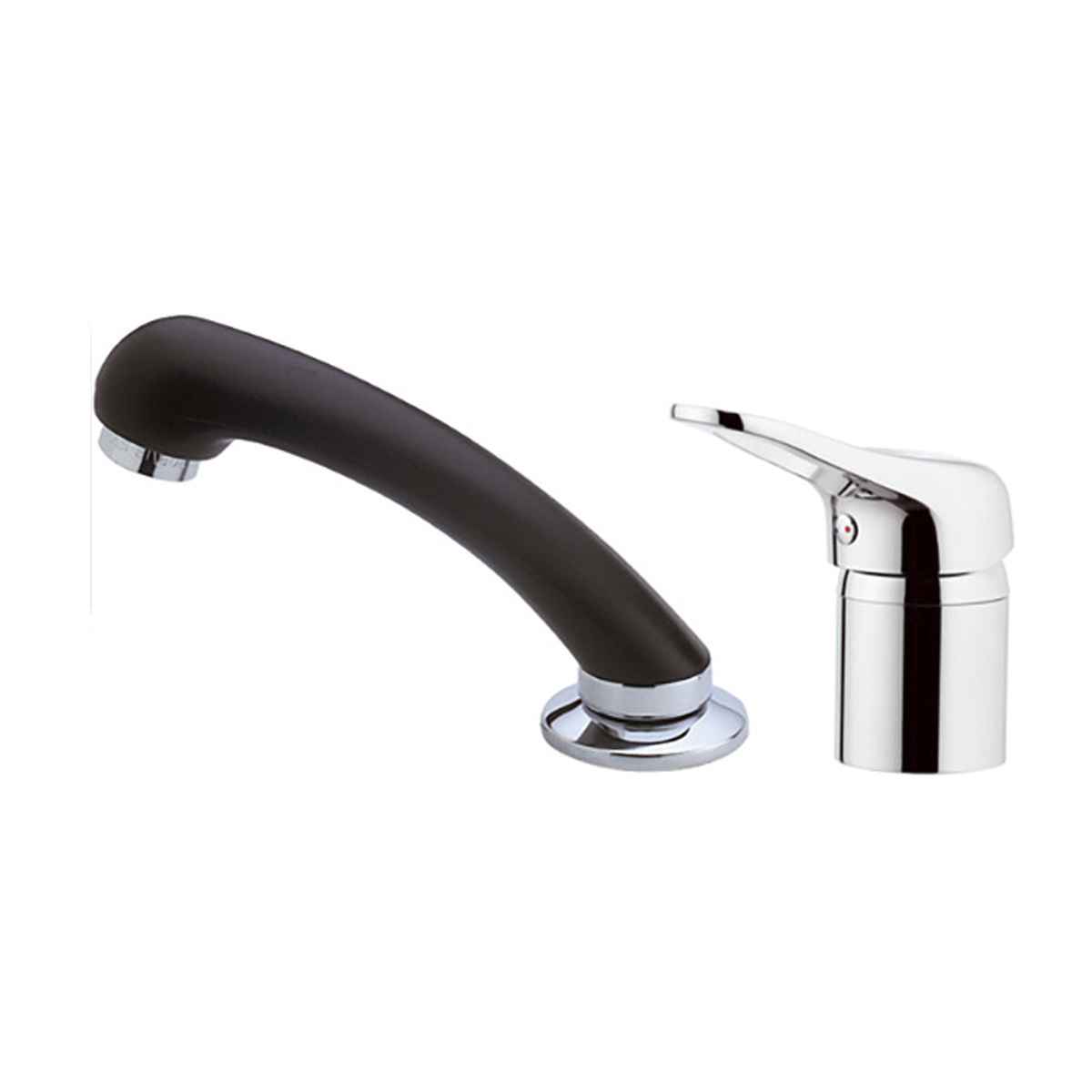 Смеситель для умывальника "kiss" k66 парикмахерский с вытяжной лейкой (1/18) "remer"