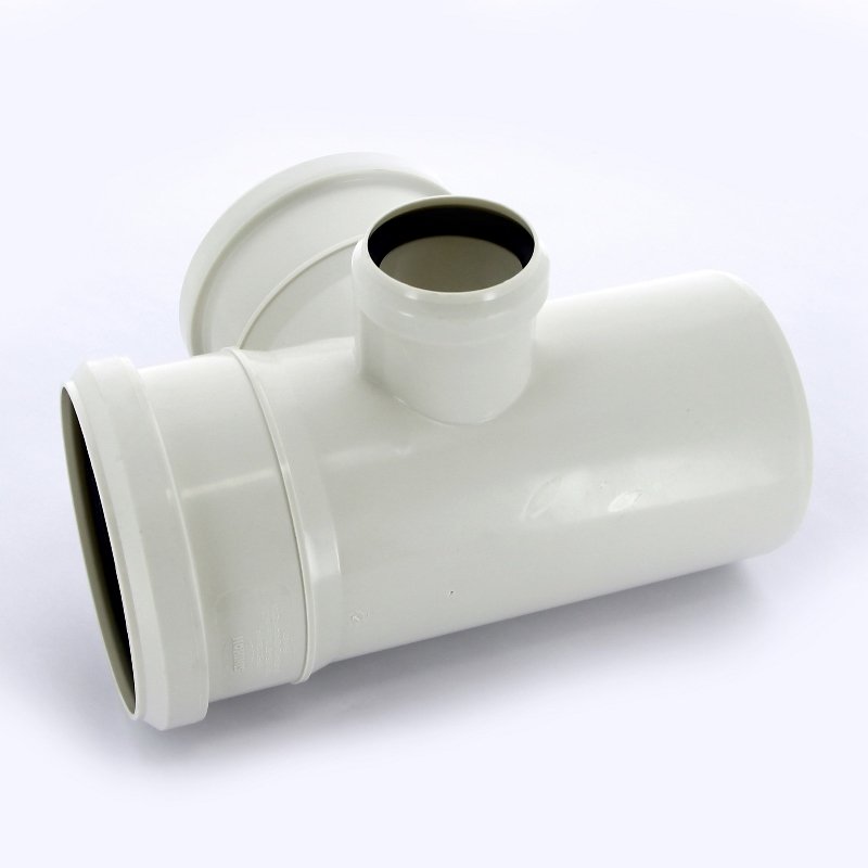 Крестовина 87° двухплоскостная левая 110 х 110 х 50 мм для вн.канализации SINIKON Стандарт