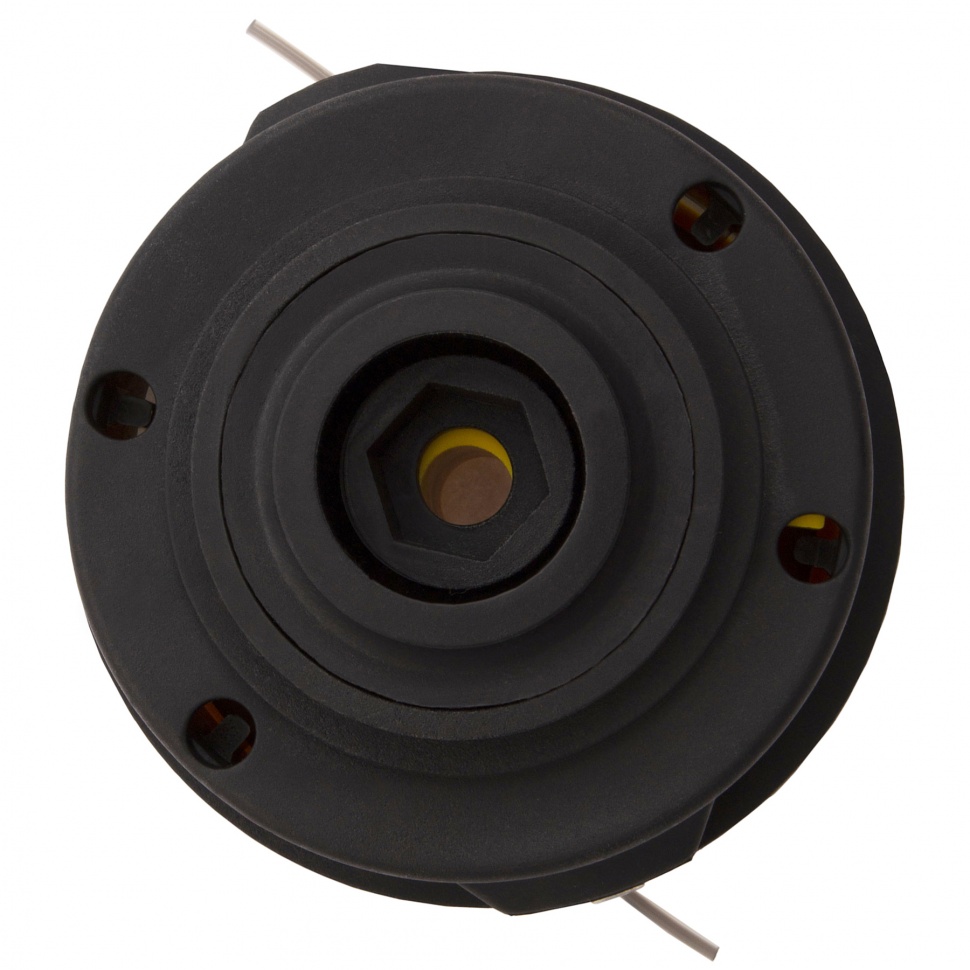 Катушка триммерная полуавтомат, шестигранник HEX х 15/6, болт М6 правый, М8 правый, М8 левый Denzel (96365)