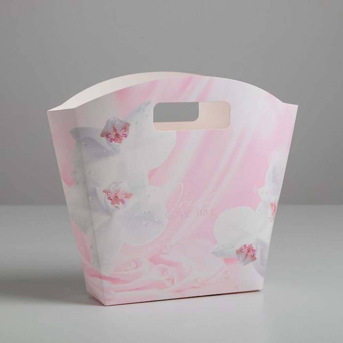 Пакет подарочный "dream" 23*22*6 см (1/5/600) "дарите счастье" 5219723