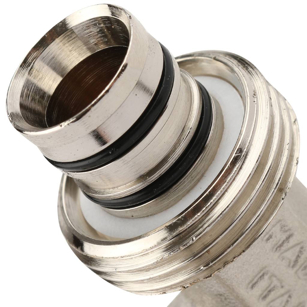 Угол 90° равнопроходной 20 х 20 мм. под обжим TIEMME для металлопластиковых труб