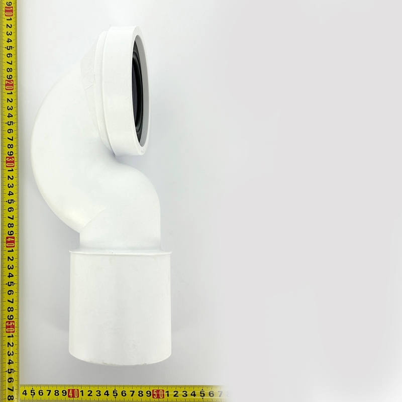 Труба McAlpine фановая L=285 мм под углом 90, вход 97-107 мм, выход 110 мм