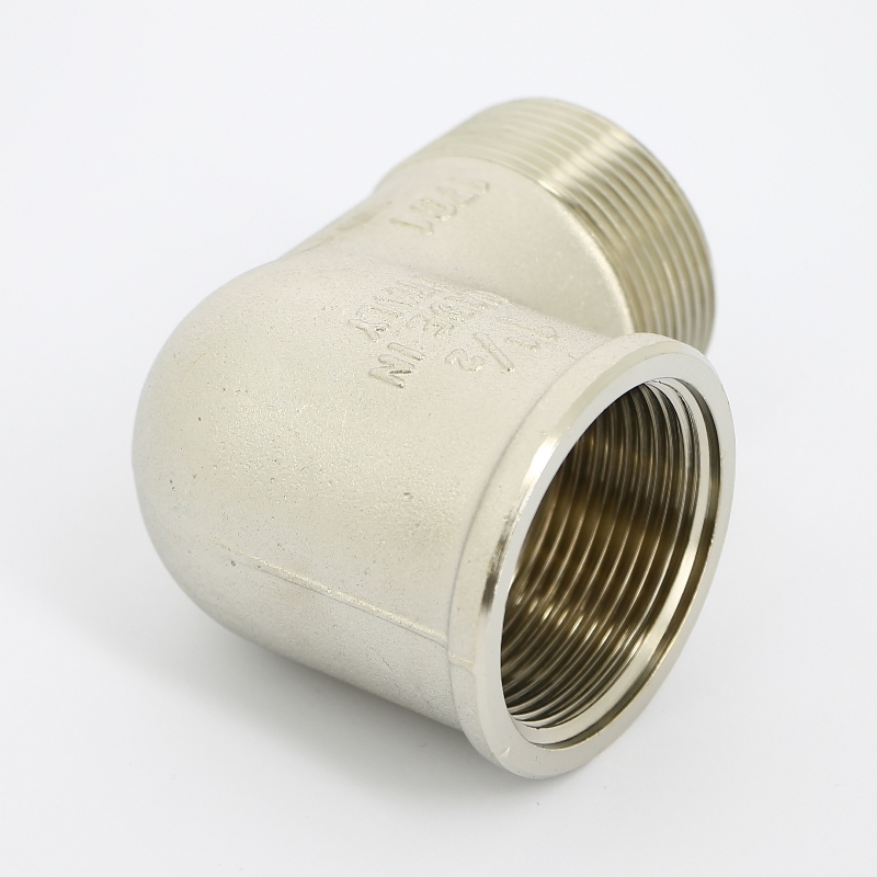 Колено резьбовое ВН 1"1/2 x 1"1/2 никель UNI-FITT