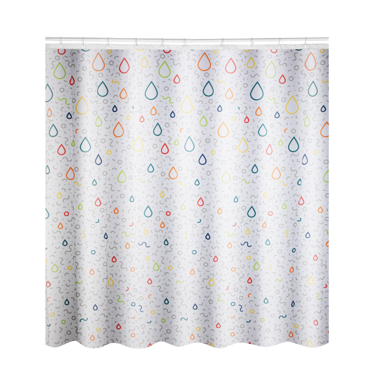 Штора для ванной 180*200 см (полиэстер) "joke" (1/20) "swensa" swc-90-73