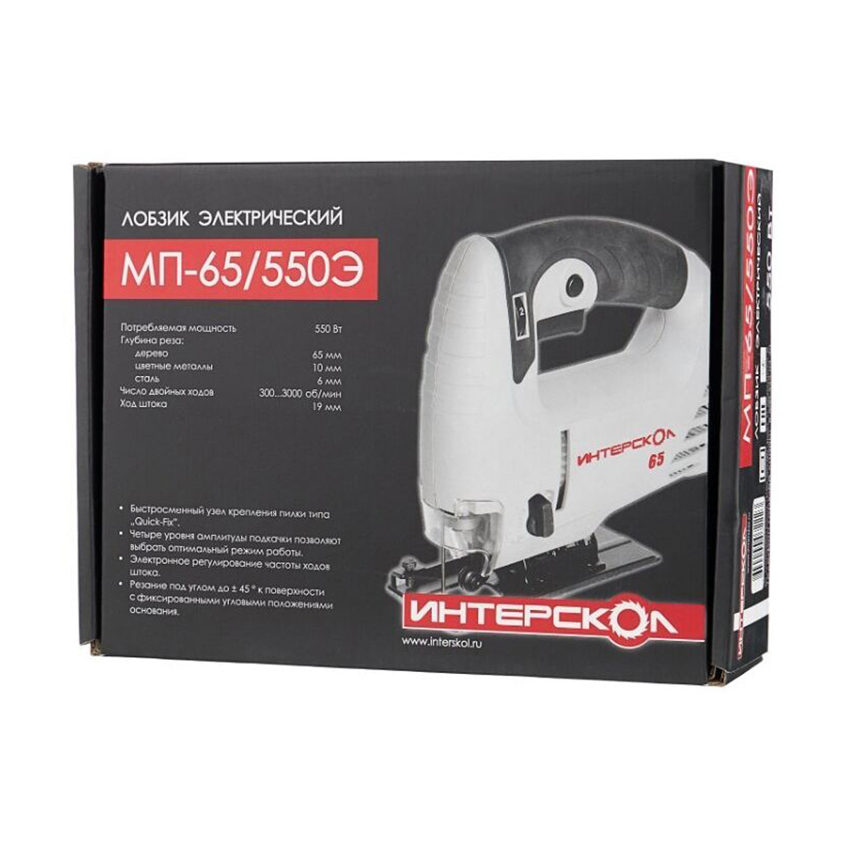Лобзик мп-65/550э (1/5) "интерскол" 101.1.1.00