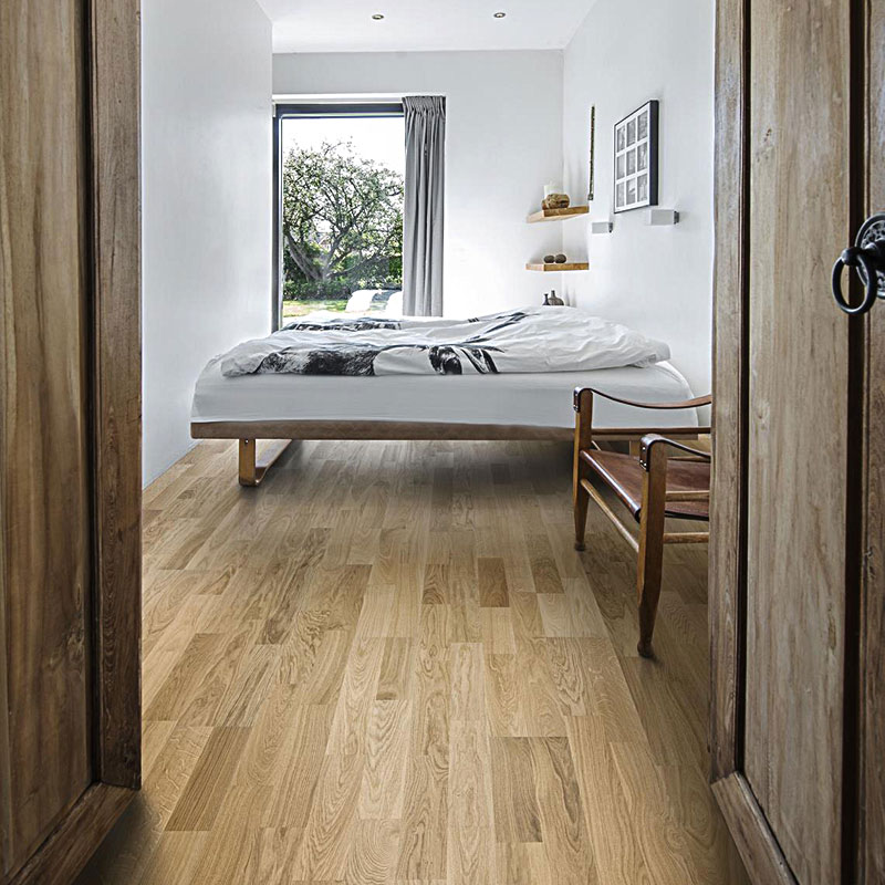 Паркетная доска Kahrs Original Европейская коллекция Дуб Верона ультраматовый лак двухполосный ORIGINAL OAK VERONA 2S