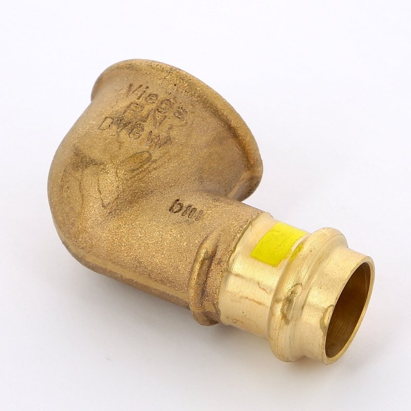 Угол пресс-В медь Profipress G VIEGA 22x1"