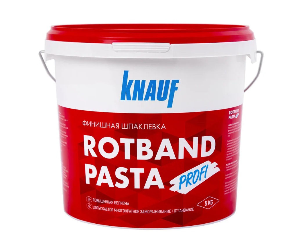 Шпаклевка финишная Knauf Ротбанд Паста 18кг