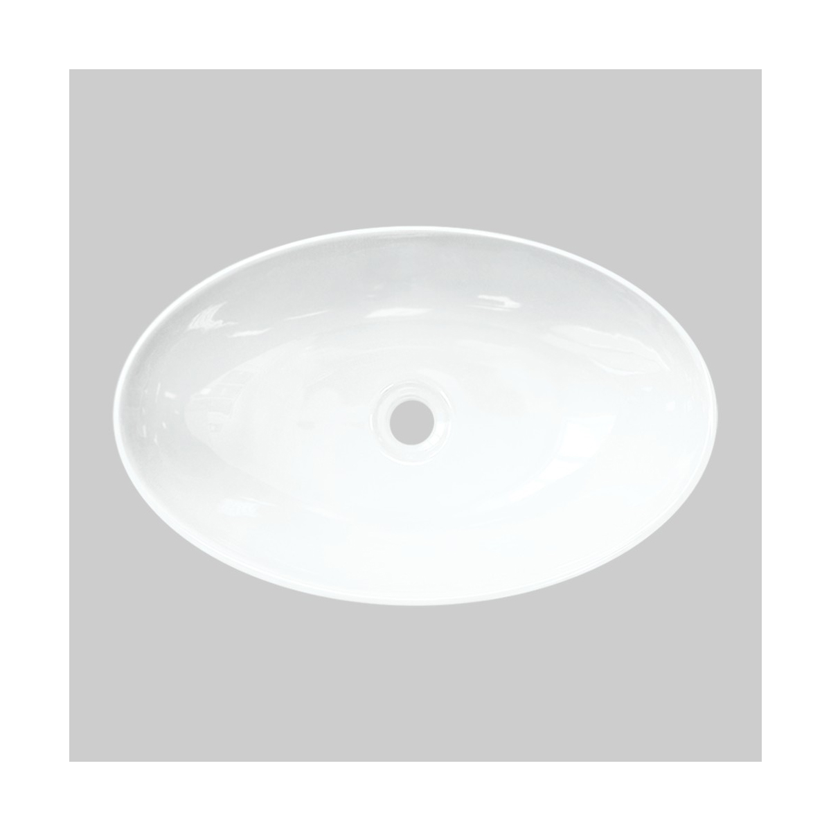 Раковина накладная "ringo slim 53" белая "sanita luxe"  wb.ct/ringo/53-n.slim/wht.g/s1