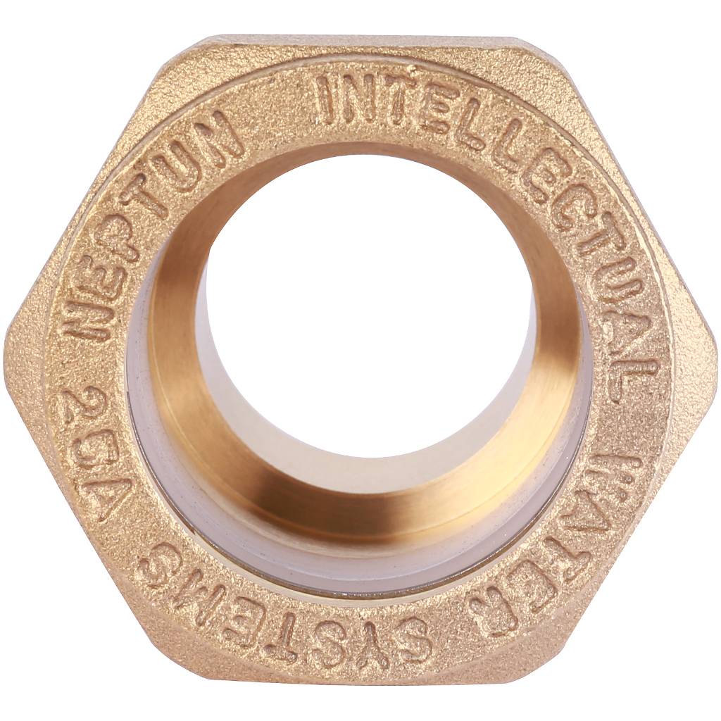 Муфта обжимная (НР) 25 х 1" для стальных гофрированных труб Neptun (Stahlmann)