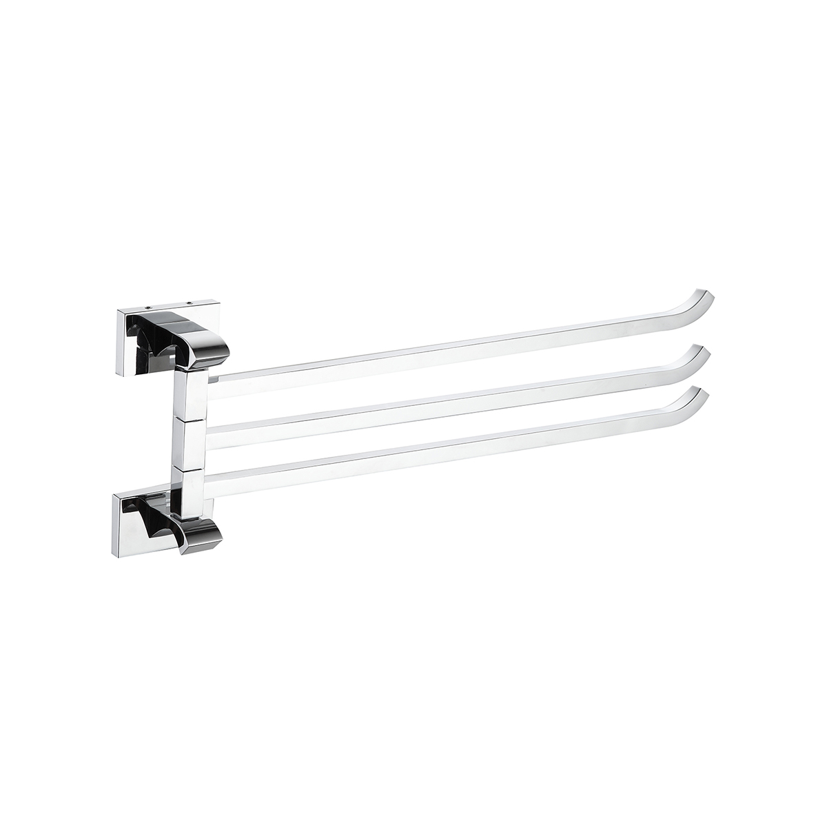 Полотенцедержатель поворотный тройной g0713, хром (1/10) "gappo"