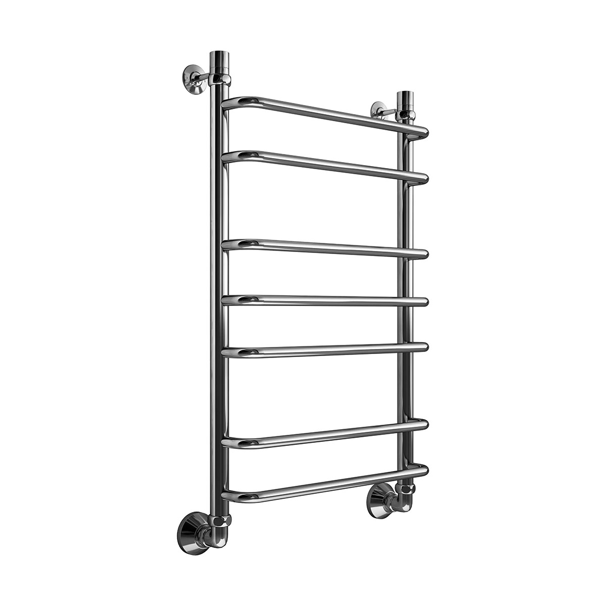 Полотенцесушитель водяной вид 9 "эко" 500*800 гайка/гайка (хром) (1) "маргроид"