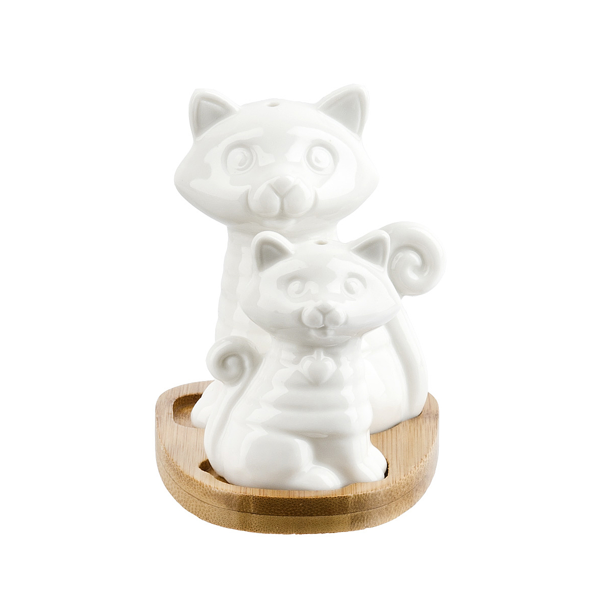 Набор для специй на подставке соль/ перец "naturel" 7,5*9*10 см (1/48) "nouvelle home" 2632004