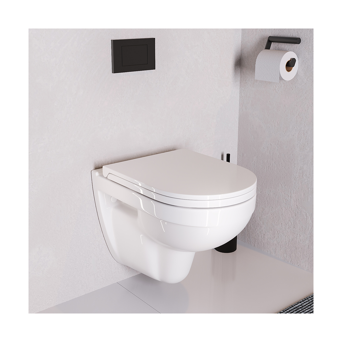 Унитаз подвесной "best" белый "sanita luxe"  wc.wh/best/dm/wht.g/s1