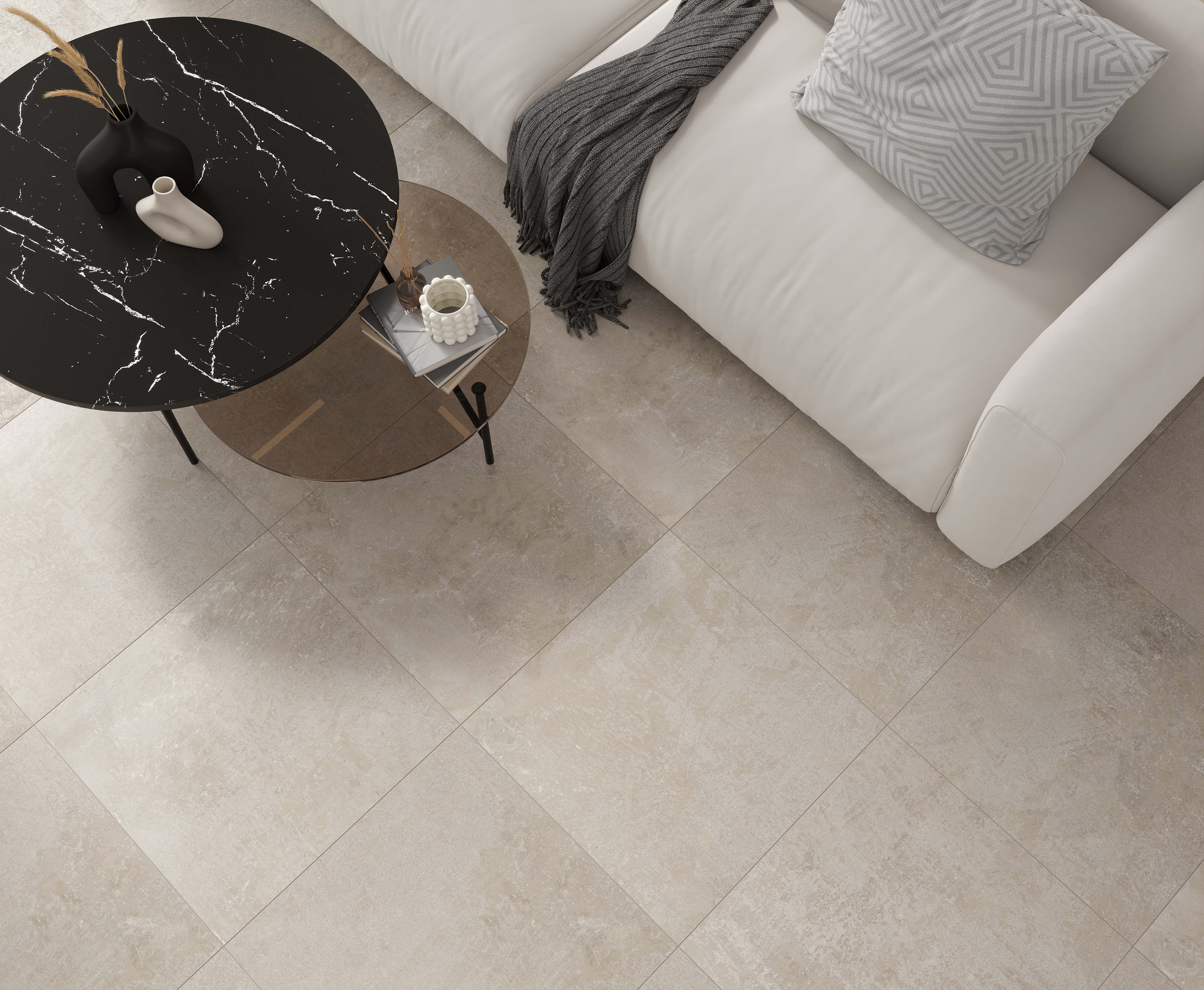 Magnum taupe керамогранит бежевый матовый 60x60