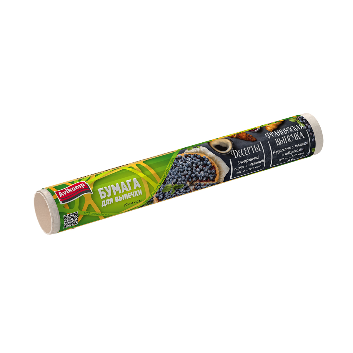 Бумага для выпечки "eco technology" 29 см х 5 м (1/36) "avikomp"