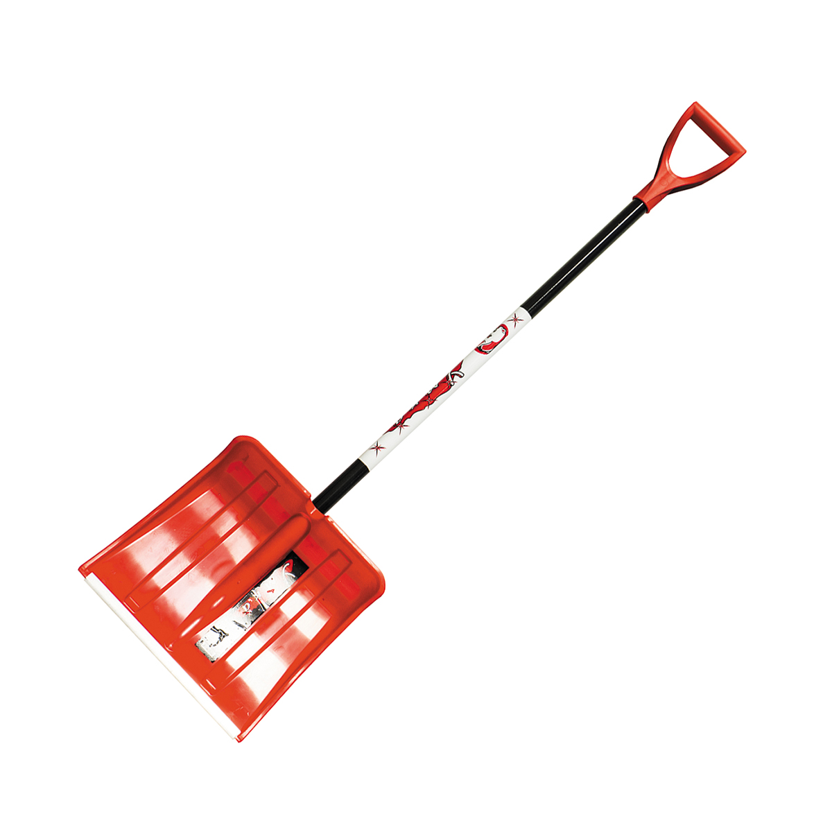 Лопата для уборки снега Инструм-Агро Умка с алюминиевым черенком, 38,5 x 37 см