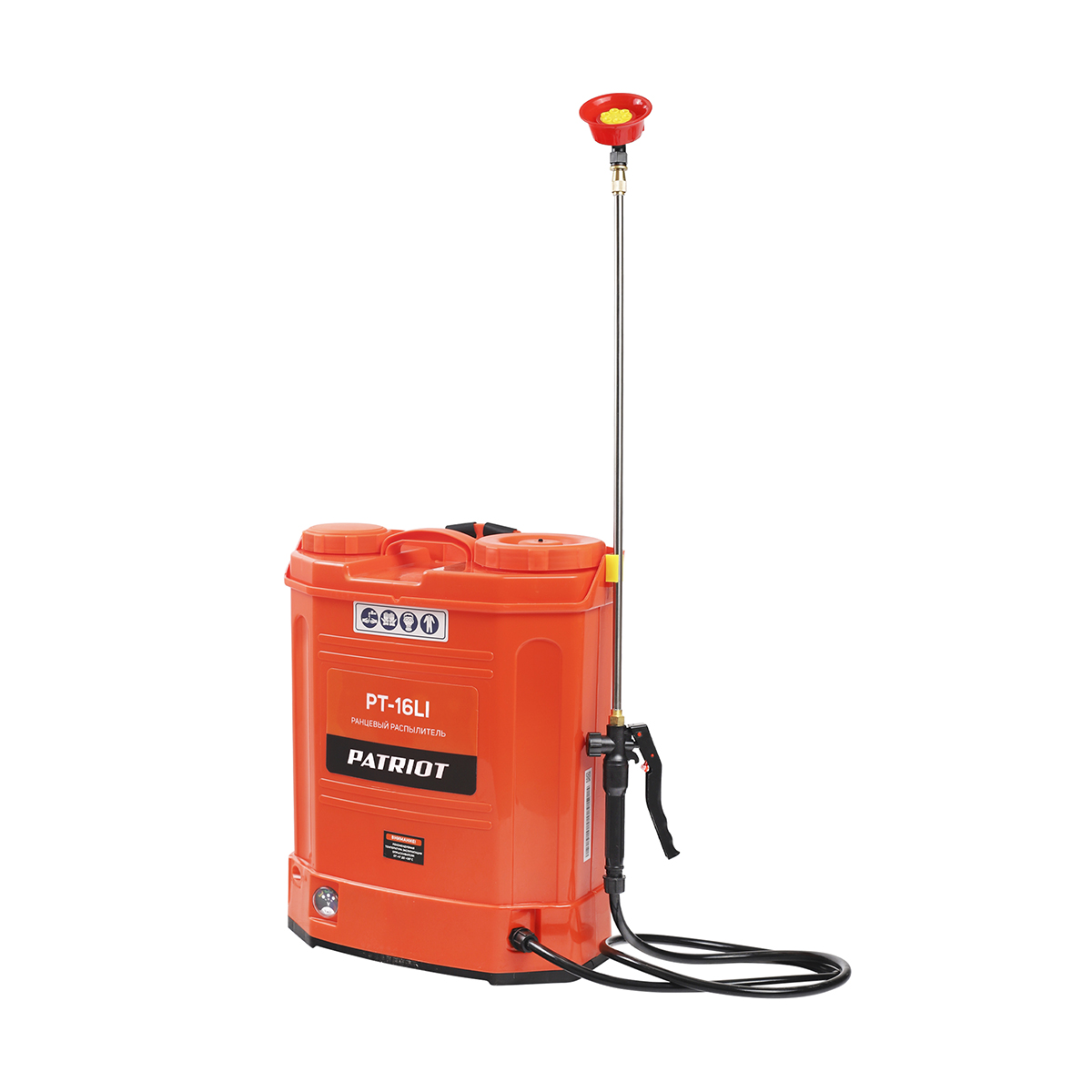 Опрыскиватель аккум. ранцевый pt-16li 16 л (1) "patriot" 755302520