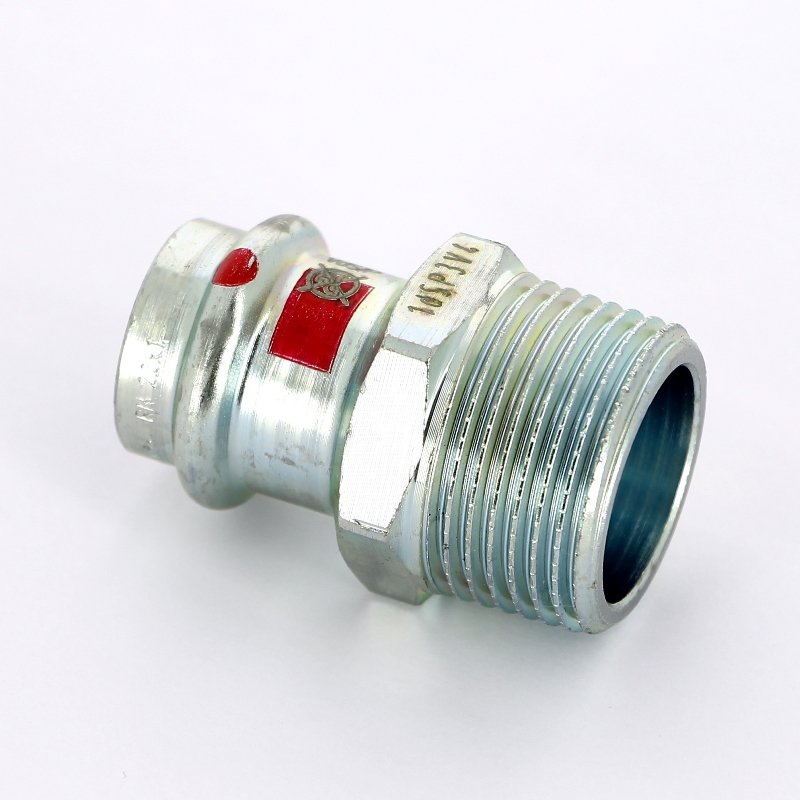 Муфта пресс-Н 15x3/4" оцинкованная сталь Prestabo VIEGA