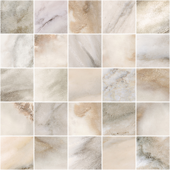 Continent декор мозаичный микс 25x25