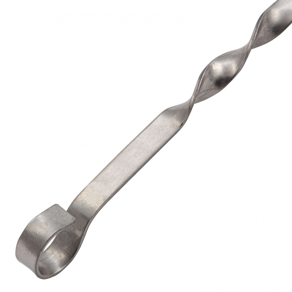 Шампур плоский, 750 х 12 х 2 мм, нержавеющая сталь, Camping Palisad (69658)