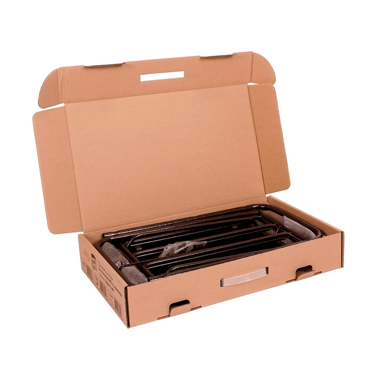 Подставка для обуви "альфа 13" 2 полки с сиденьем (450*300*480 мм) медный антик (1) пдоа13с м