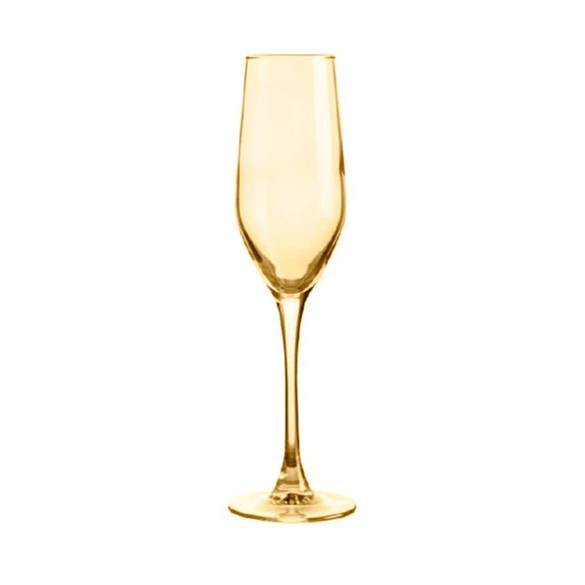 Бокал для шампанского "электрическое золото" 160 мл (набор 4 шт.) (1/6) "luminarc"