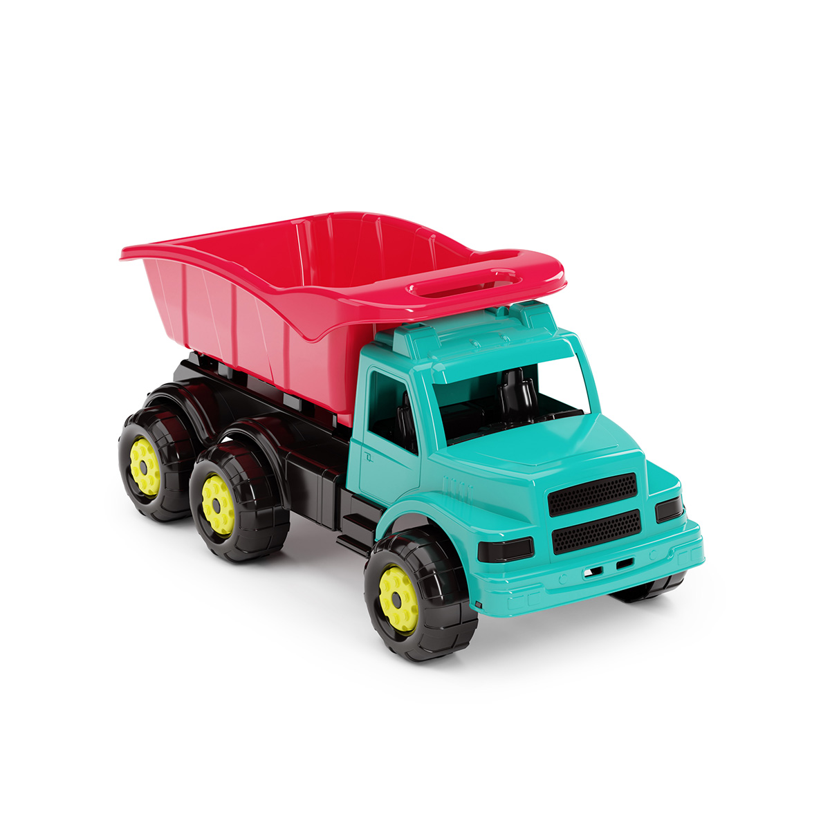 Машинка детская "самосвал" (синяя) (1) "альтернатива" м4455