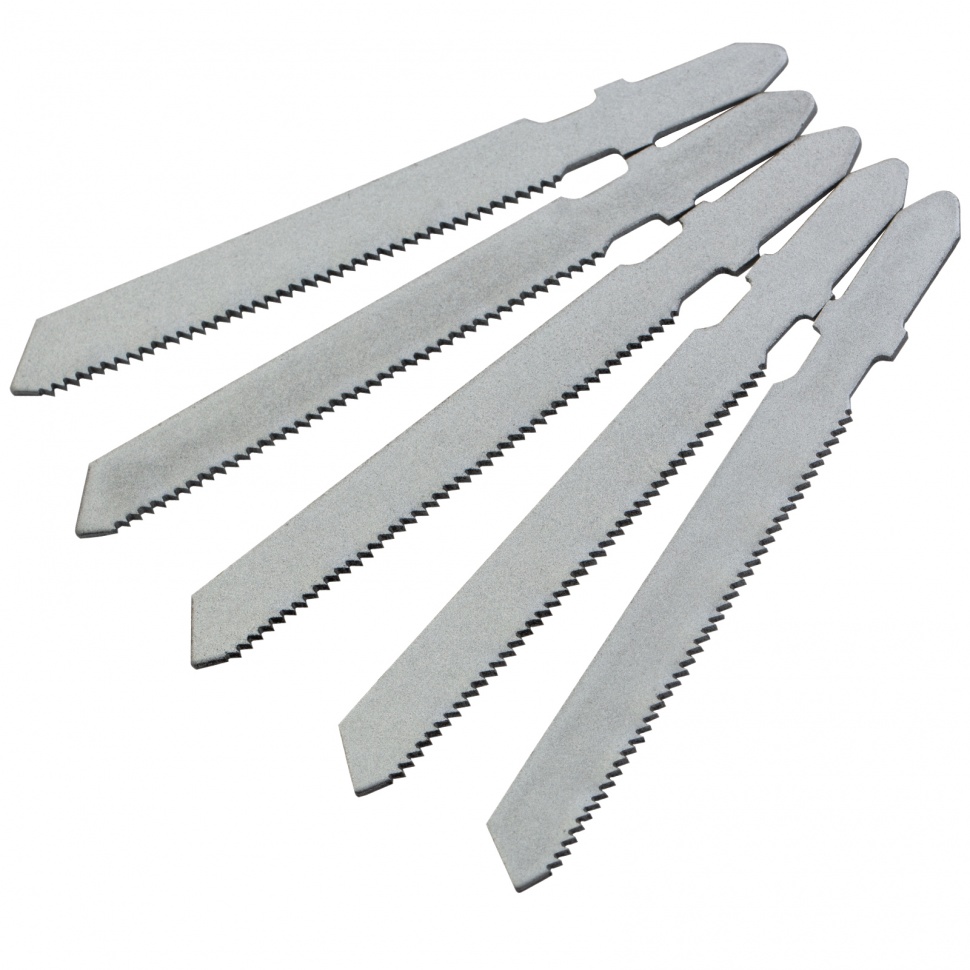 Полотна для электролобзика по металлу, 5 шт, T118A, 50 х 1.2 мм Сибртех (78237)