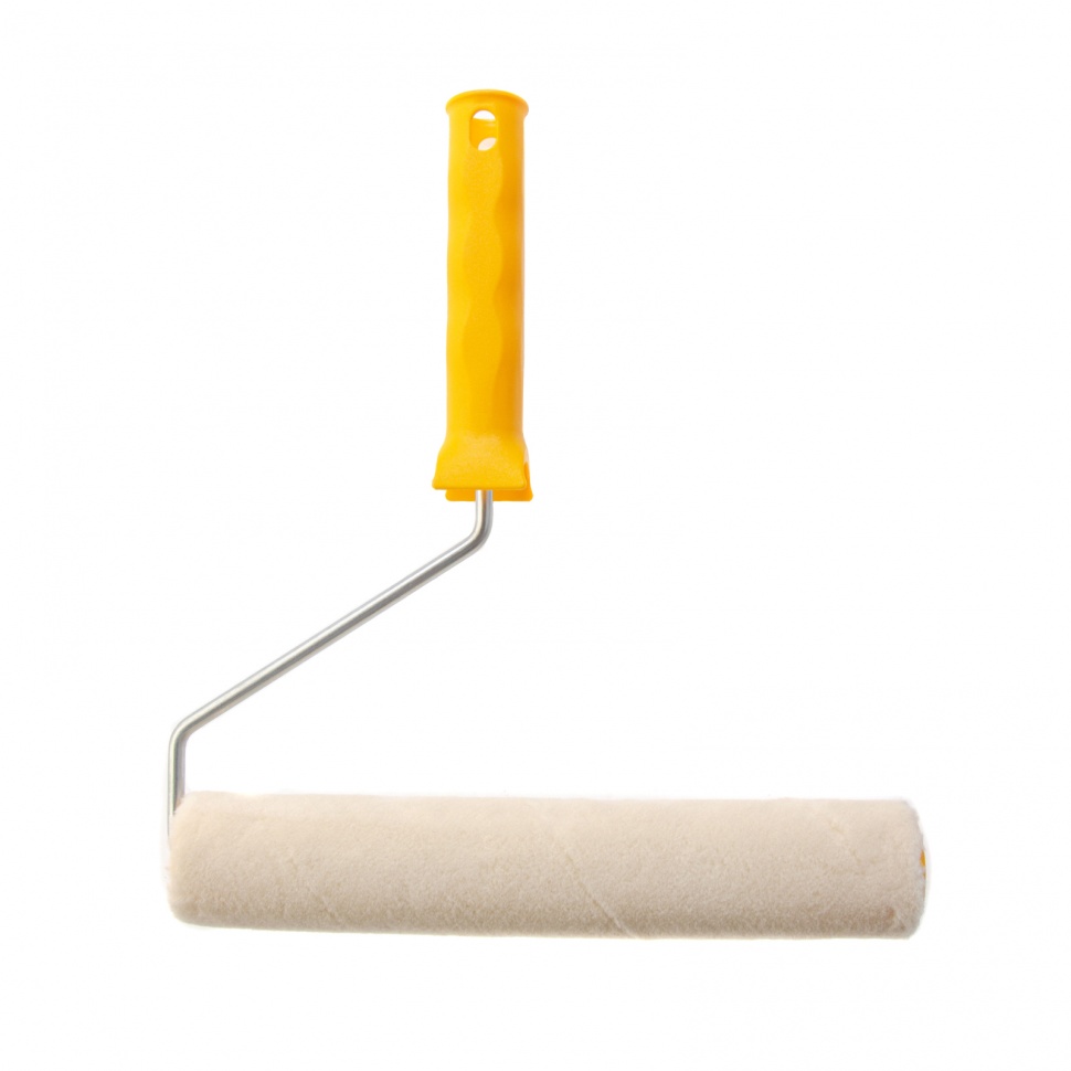 Валик "Лаки", 250 мм, ворс 5 мм, D - 36 мм, D ручки - 6 мм, велюр Сибртех (80243)