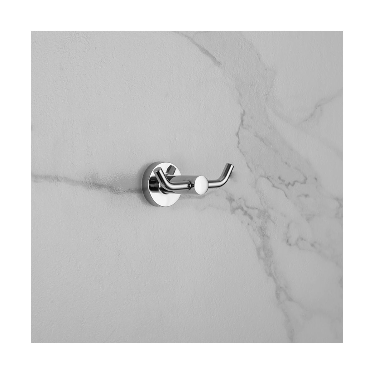 Крючок двойной r15105-2, хром (1/20/80) "frud"