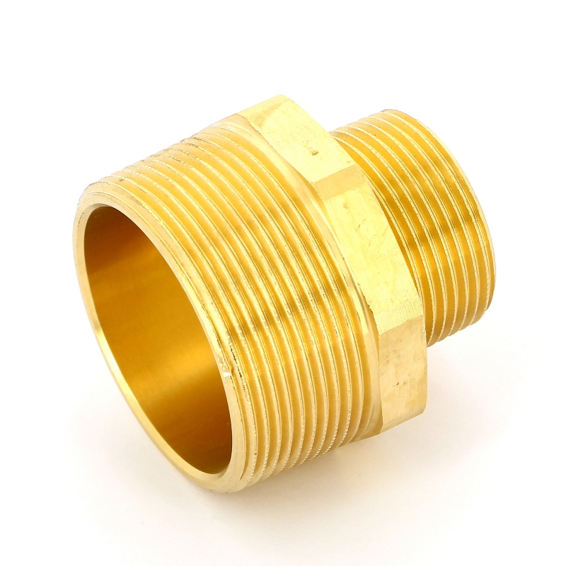 Ниппель резьбовой (НР) 1/2" x 1" бронза VIEGA (320287)