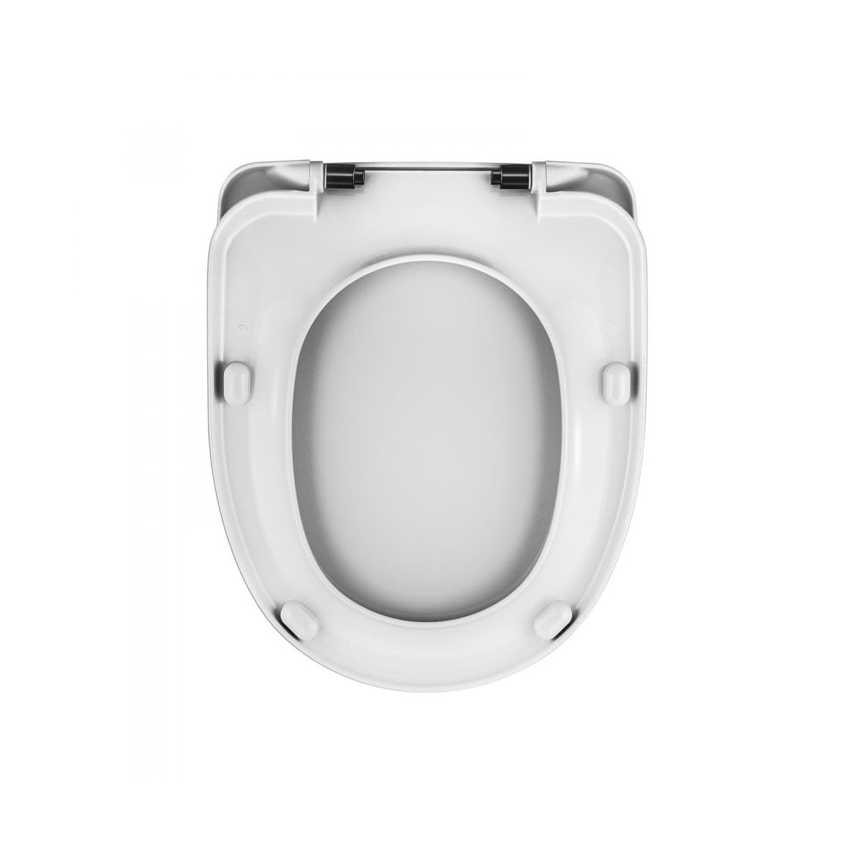 Сиденье для унитаза "uno ps" белое, микролифт, крепление пласт. (1/10) "berges"
