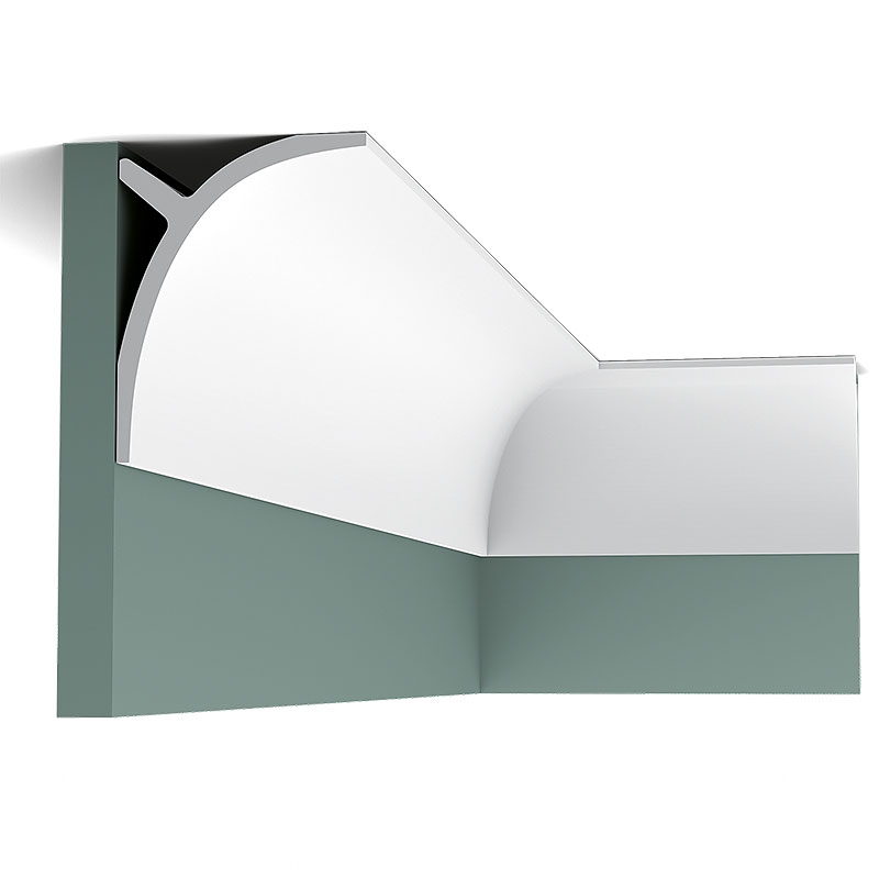 Потолочный плинтус ORAC Purotouch 2000x140x110/ C991 карниз